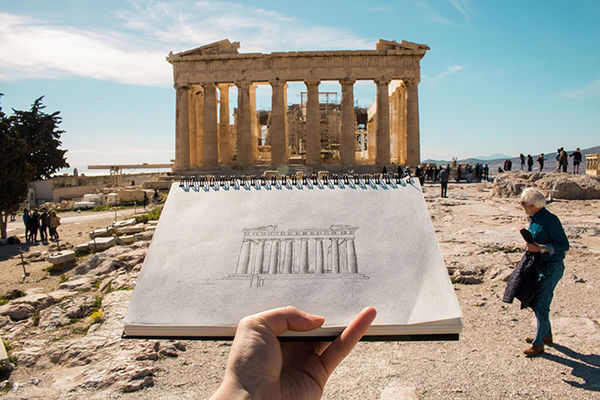 Research in Action:  Travel to Greece to Prepare for Rome