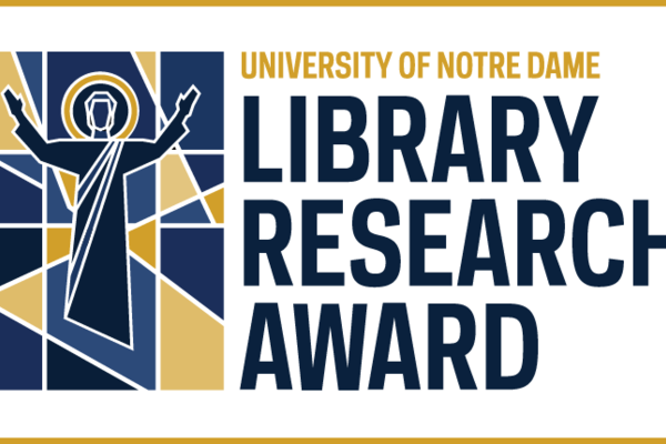 Architecture Student receives University of Notre Dame Library Research Award