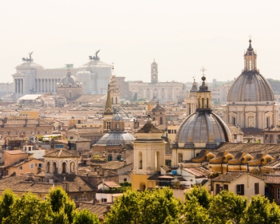 Domes of Rome skyline