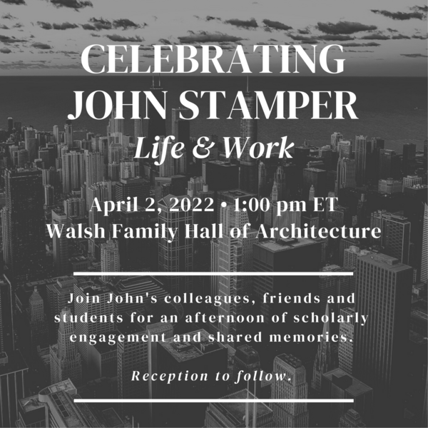 John Stamper Celebration