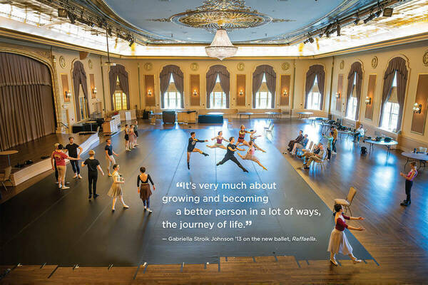 Ballet dancer Raffaella Stroik's life was tragically cut short. Discover how Duncan Stroik, a professor at the School of Architecture, launched a GoFundMe campaign to fund a full-length, fairytale ballet inspired by his daughter's life and named in her honor.