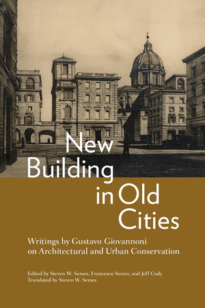 Book cover for new building old cities.